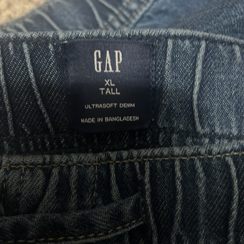 Gap Horseshoe style Jeans size XL Tall (Size 16/18) - Picture 5 of 7